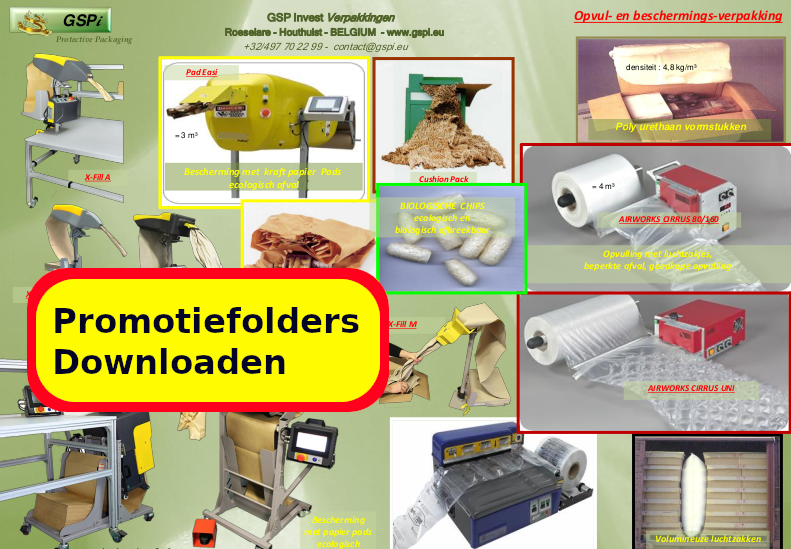 Promotiefolders voor verpakkingsoplossingen