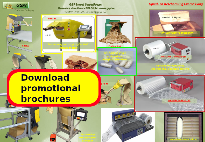 Promotional folders for packaging solutions